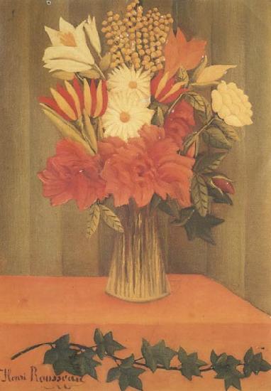 Henri Rousseau Bouquet of Flowers